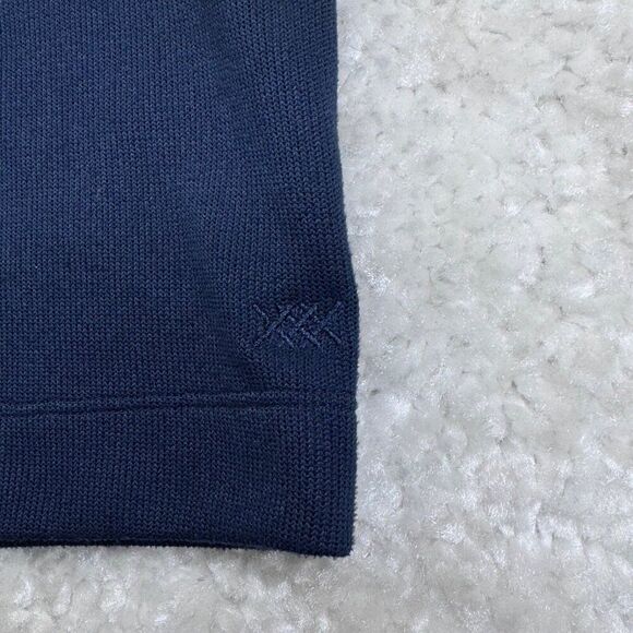 Rhone Communter 1/4 Zip Navy Blue Active Zip Pullover Performance Sweater - Picture 5 of 6